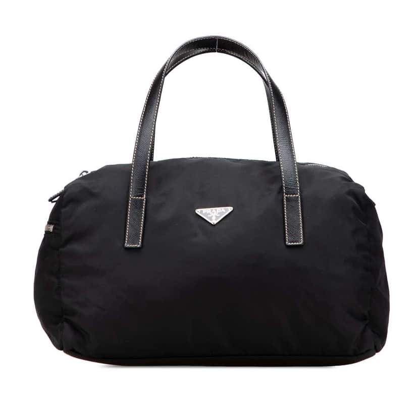 Prada Tessuto Handbag Black Good condition - Front View