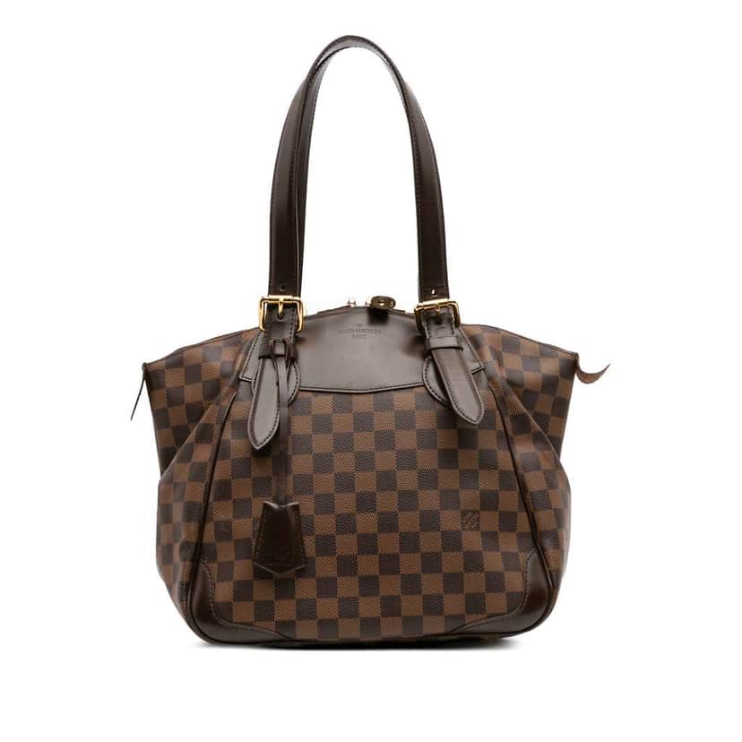 Louis Vuitton Damier Ebene Verona MM Brown Good condition - Front View