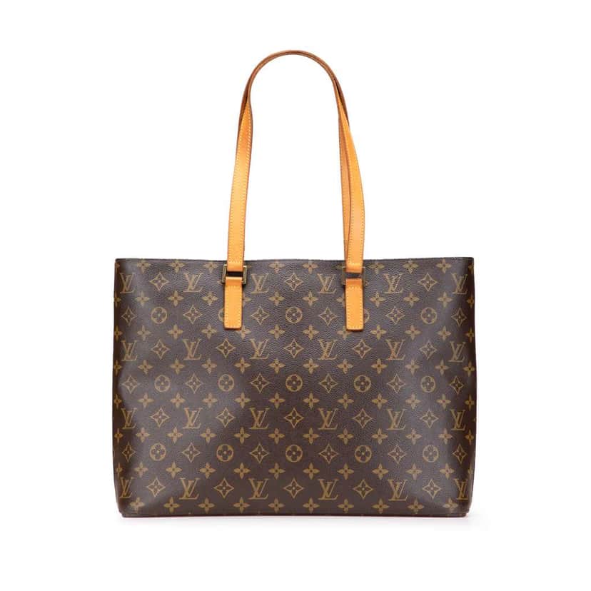 Louis Vuitton Monogram Luco Brown Canvas Good condition - Front View