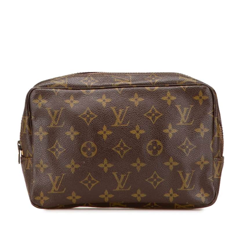 Louis Vuitton Monogram Trousse Toilette 23 Brown Good condition - Front View