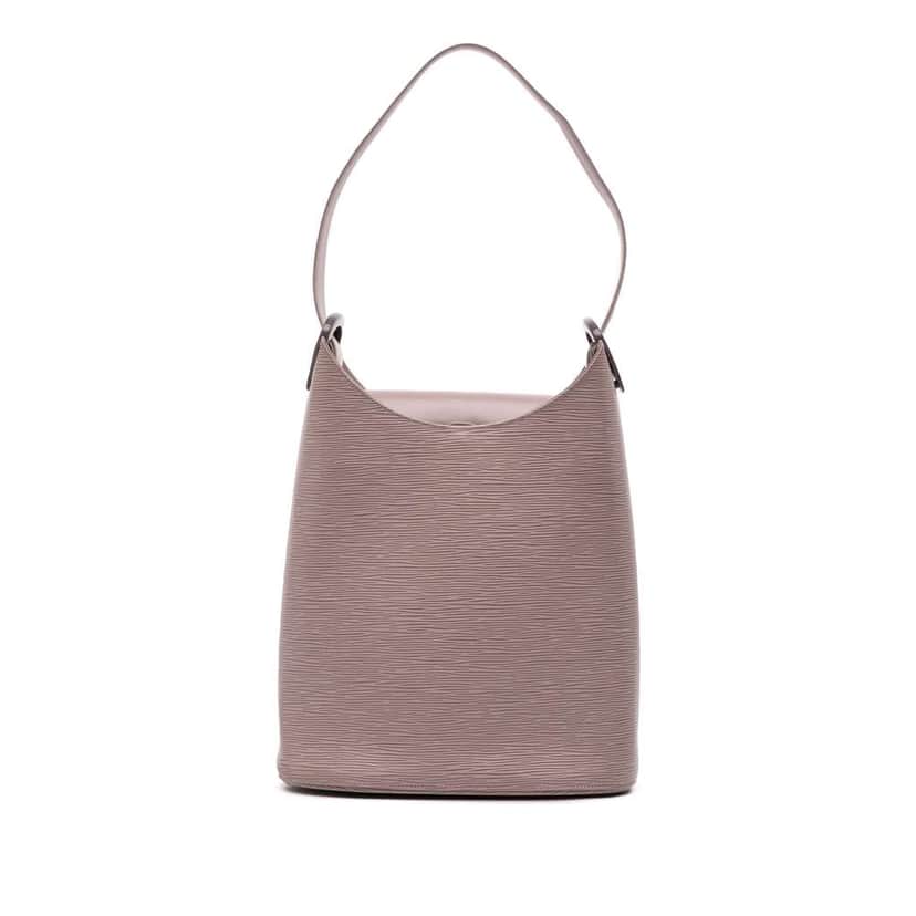 Louis Vuitton Epi Sac Verseau Purple Leather Good condition - Front View