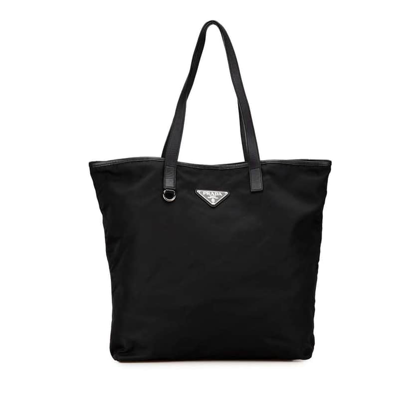 Prada Tessuto Tote Black Good condition - Front View