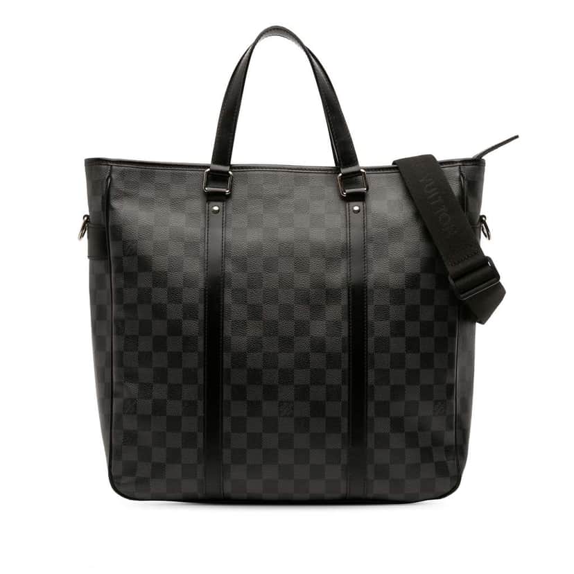 Louis Vuitton Damier Graphite Tadao PM Black Good condition - Front View