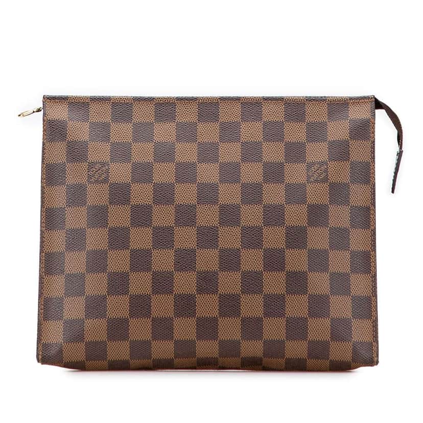 Louis Vuitton Damier Ebene Toiletry Pouch 26 Brown Good condition - Front View