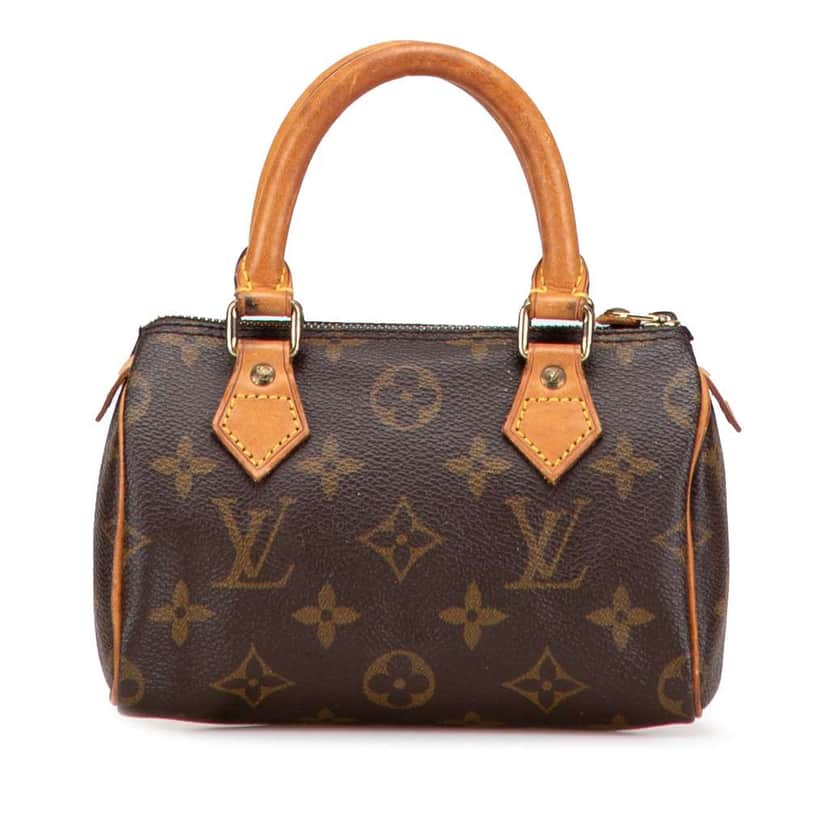 Louis Vuitton Monogram Mini Speedy HL Brown Fair condition - Front View