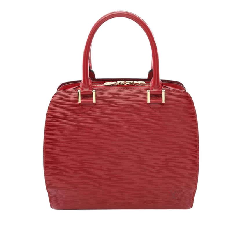 Louis Vuitton Epi Pont Neuf Red Leather Good condition - Front View