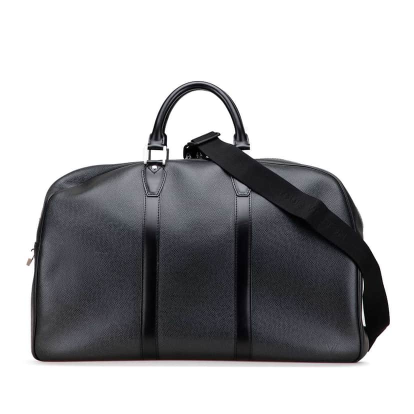 Louis Vuitton Taiga Kendall PM Black Leather Good condition - Front View