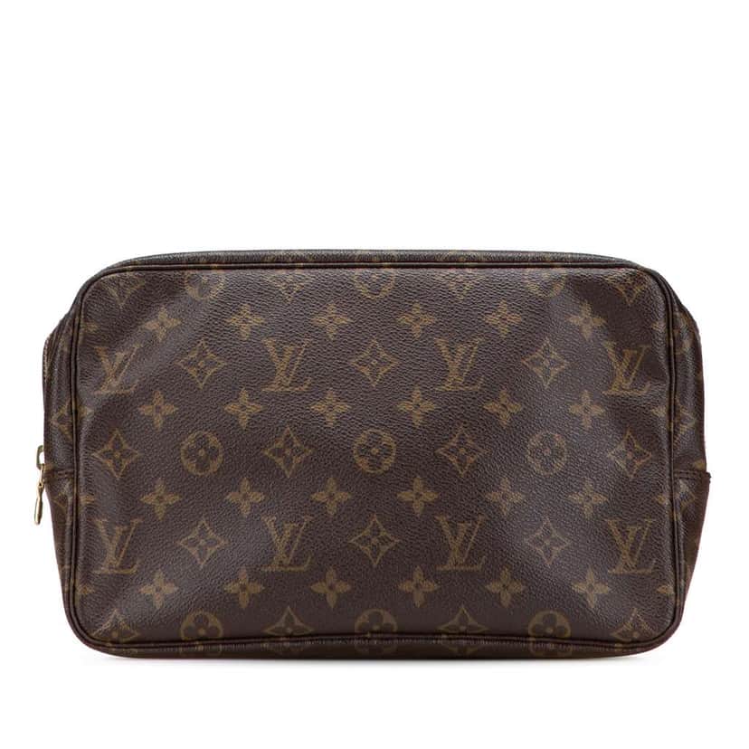 Louis Vuitton Monogram Trousse Toilette 28 Brown Good condition - Front View
