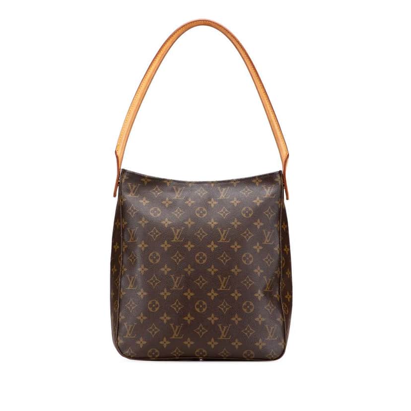 Louis Vuitton Monogram Looping GM Brown Good condition - Front View