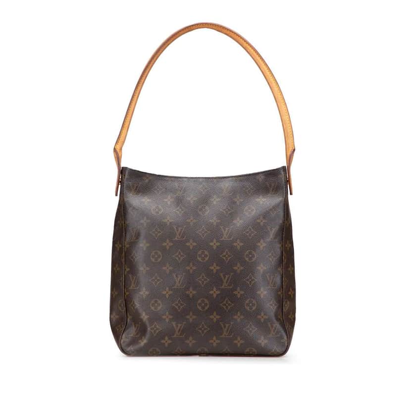 Louis Vuitton Monogram Looping GM Brown Good condition - Front View