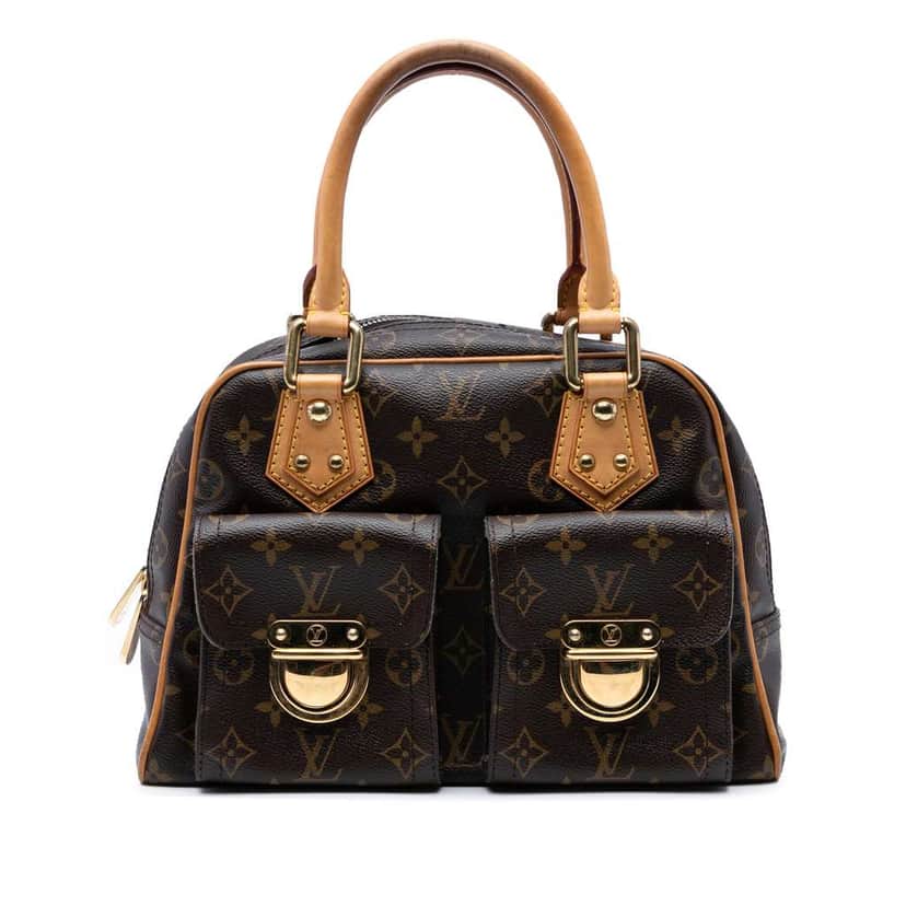 Louis Vuitton Monogram Manhattan PM Brown Good condition - Front View