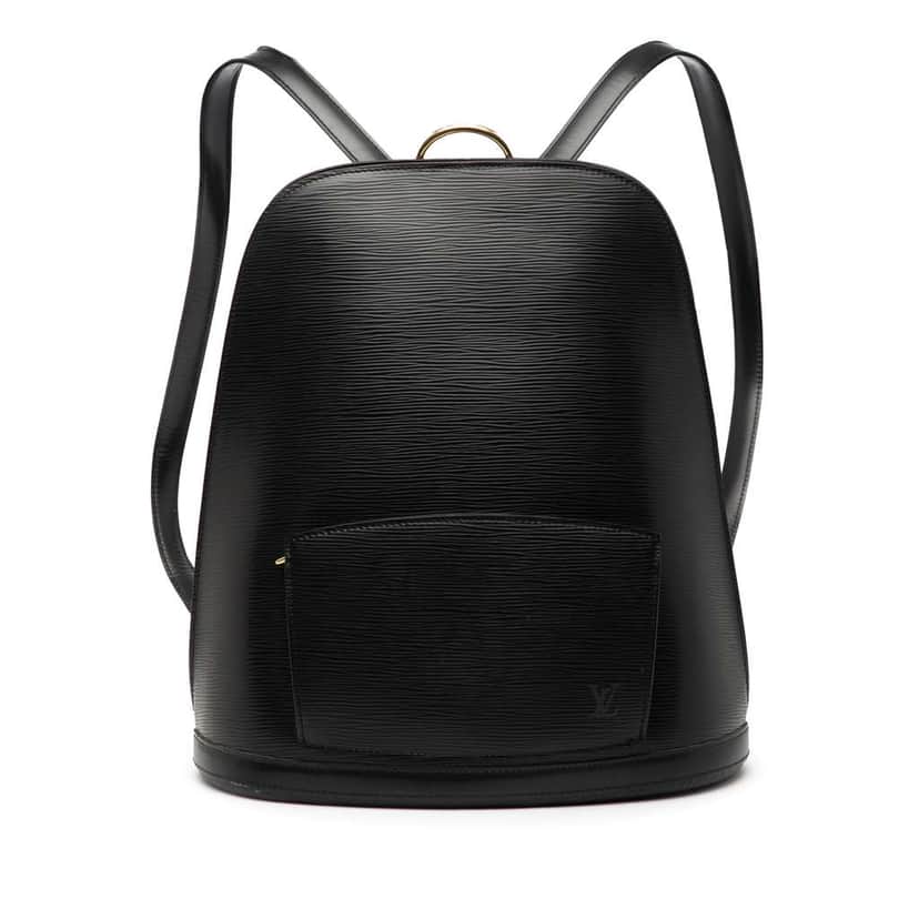 Louis Vuitton Epi Gobelins Black Leather Good condition - Front View