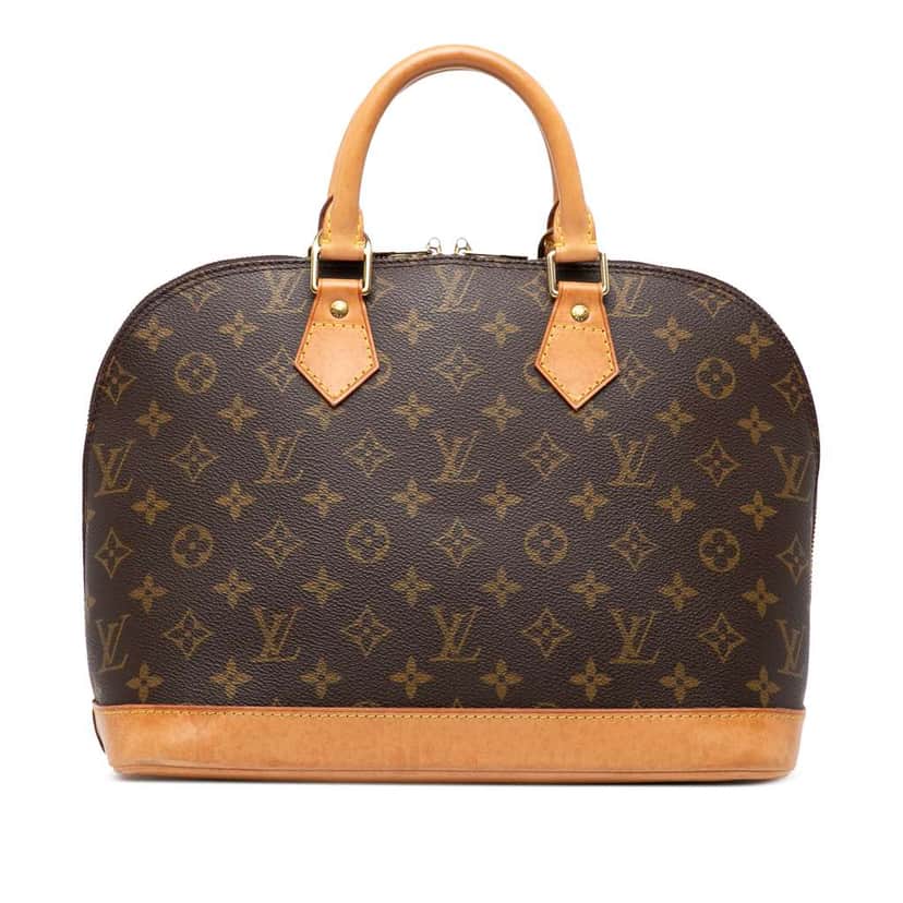 Louis Vuitton Monogram Alma PM Brown Good condition - Front View