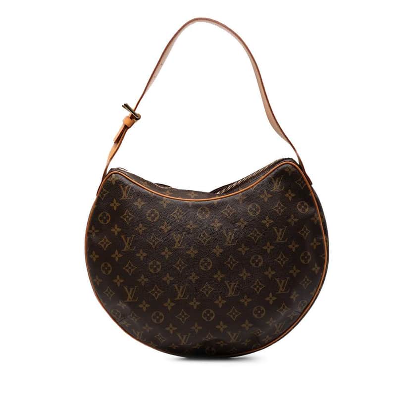 Louis Vuitton Monogram Croissant GM Brown Good condition - Front View