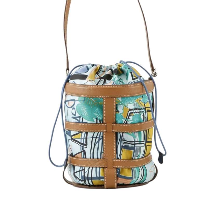 Hermès Epsom Silk Sac Musardine Brown Leather Good condition - Front View