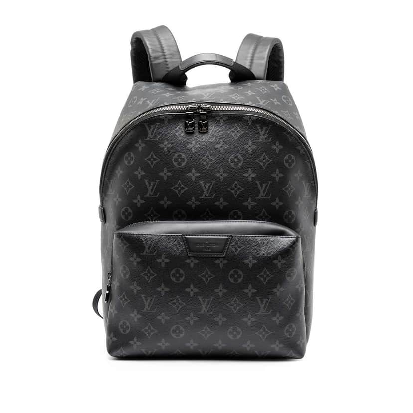 Louis Vuitton Monogram Eclipse Discovery Black Good condition - Front View