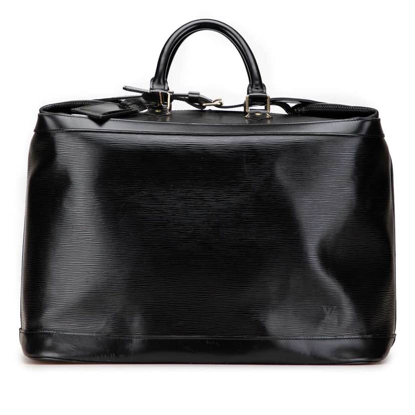 Louis Vuitton Epi Cruiser 45 Black Leather Good condition - Front View