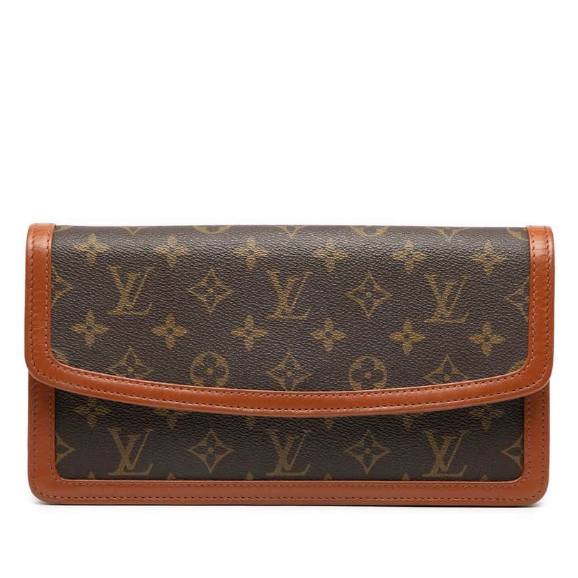 Louis Vuitton Monogram Pochette Dame PM Brown Good condition - Front View