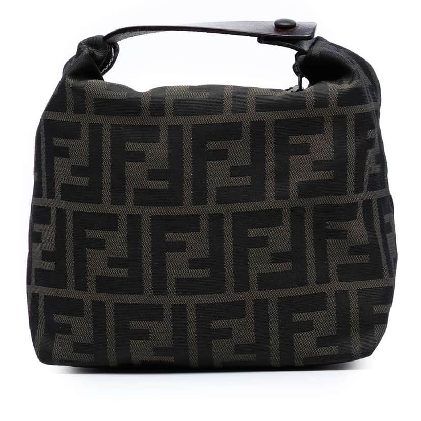Fendi Zucca Canvas Handbag Brown Canvas Good condition - Front View