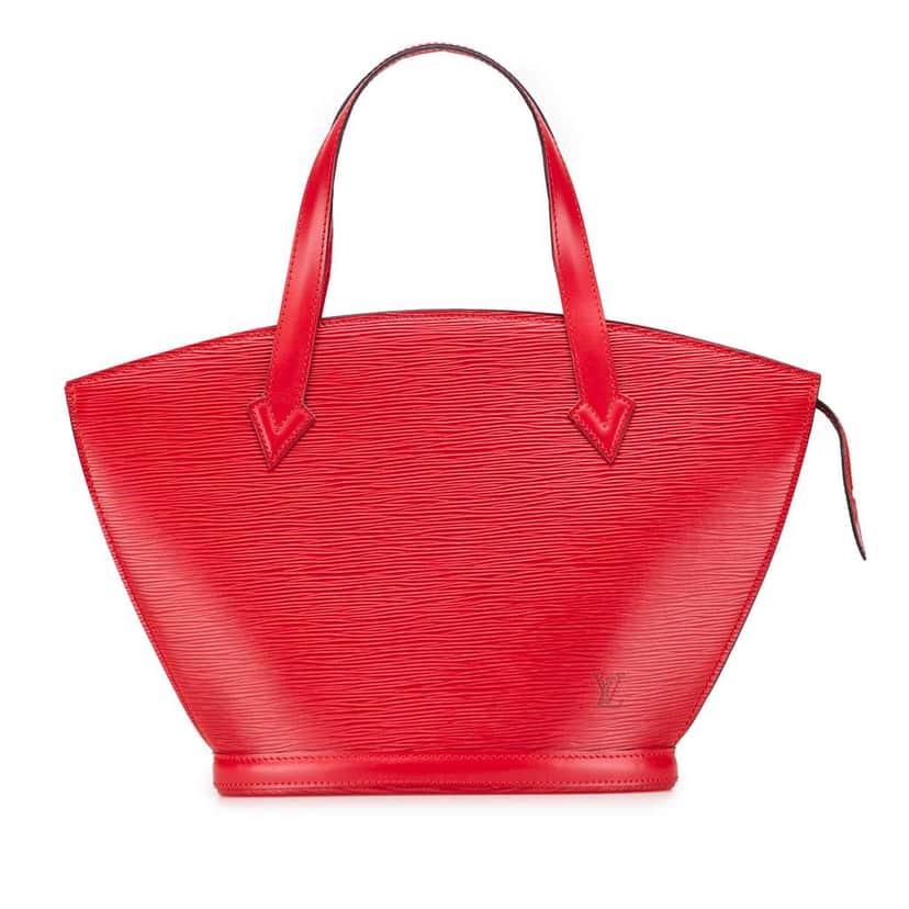 Louis Vuitton Epi Saint Jacques PM Short Strap Red Leather Good condition - Front View