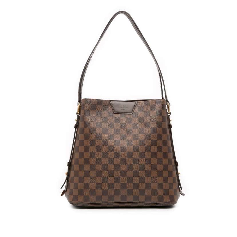 Louis Vuitton Damier Ebene Cabas Rivington Brown Good condition - Front View