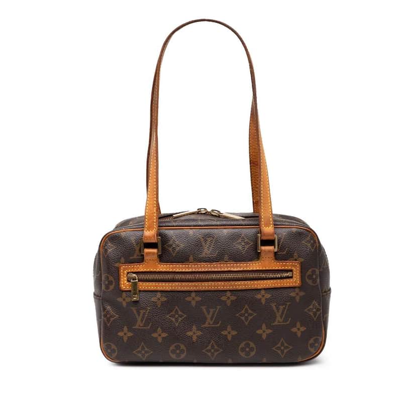 Louis Vuitton Monogram Cite MM Brown Very good condition - Front View