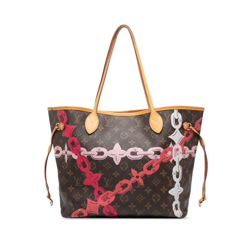 Louis Vuitton Monogram Bay Neverfull MM Brown Good condition - Front View