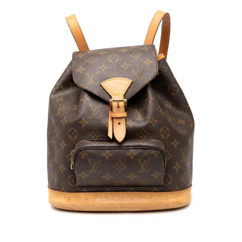 Louis Vuitton Monogram Montsouris PM Brown Very good condition - Front View