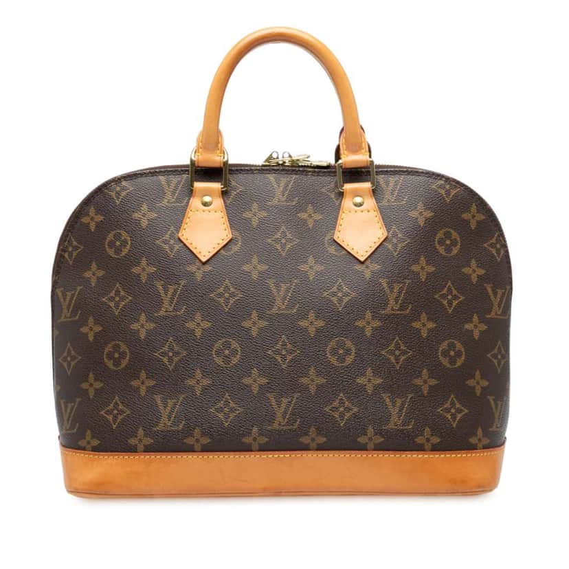 Louis Vuitton Monogram Alma PM Brown Good condition - Front View
