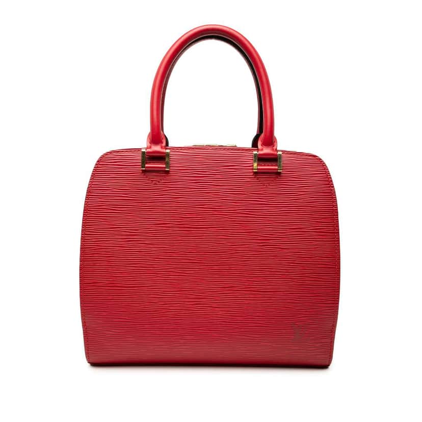 Louis Vuitton Epi Pont Neuf Red Leather Good condition - Front View