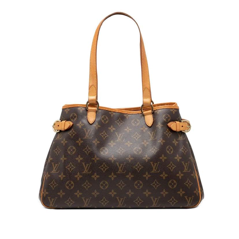 Louis Vuitton Monogram Batignolles Horizontal Brown Good condition - Front View