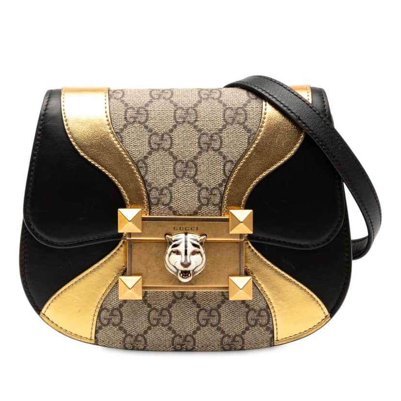 Gucci GG Supreme Osiride Crossbody Brown Canvas Good condition - Front View