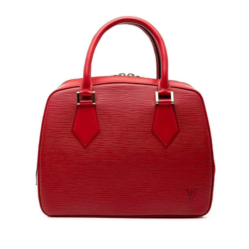Louis Vuitton Epi Sablons Red Leather Good condition - Front View