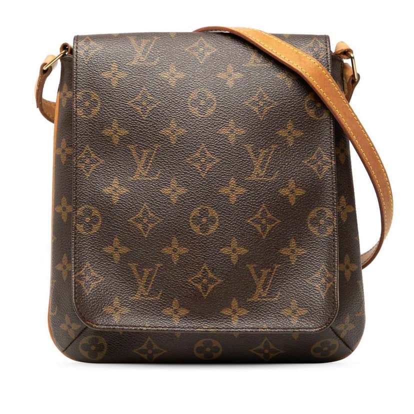 Louis Vuitton Monogram Musette Salsa PM Long Strap Brown Good condition - Front View
