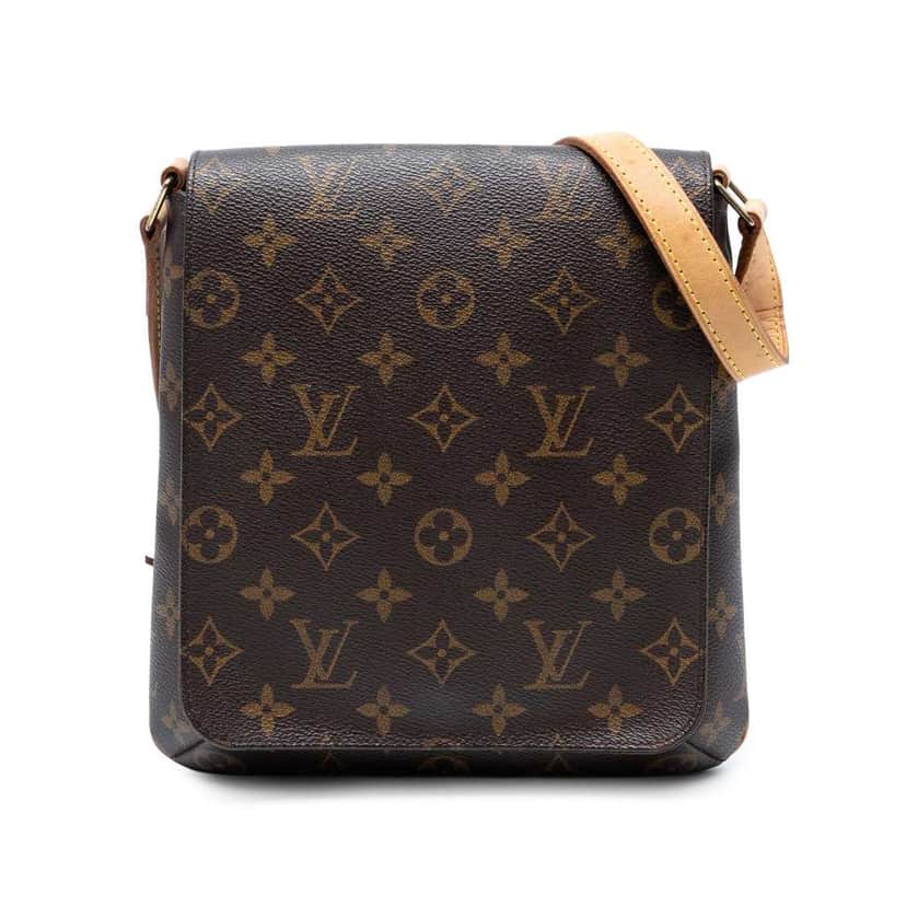 Louis Vuitton Monogram Musette Salsa Short Strap Brown Good condition - Front View
