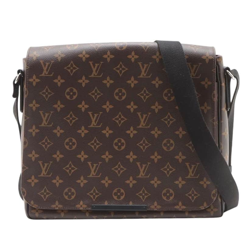 Louis Vuitton Monogram Macassar District MM Brown Good condition - Front View