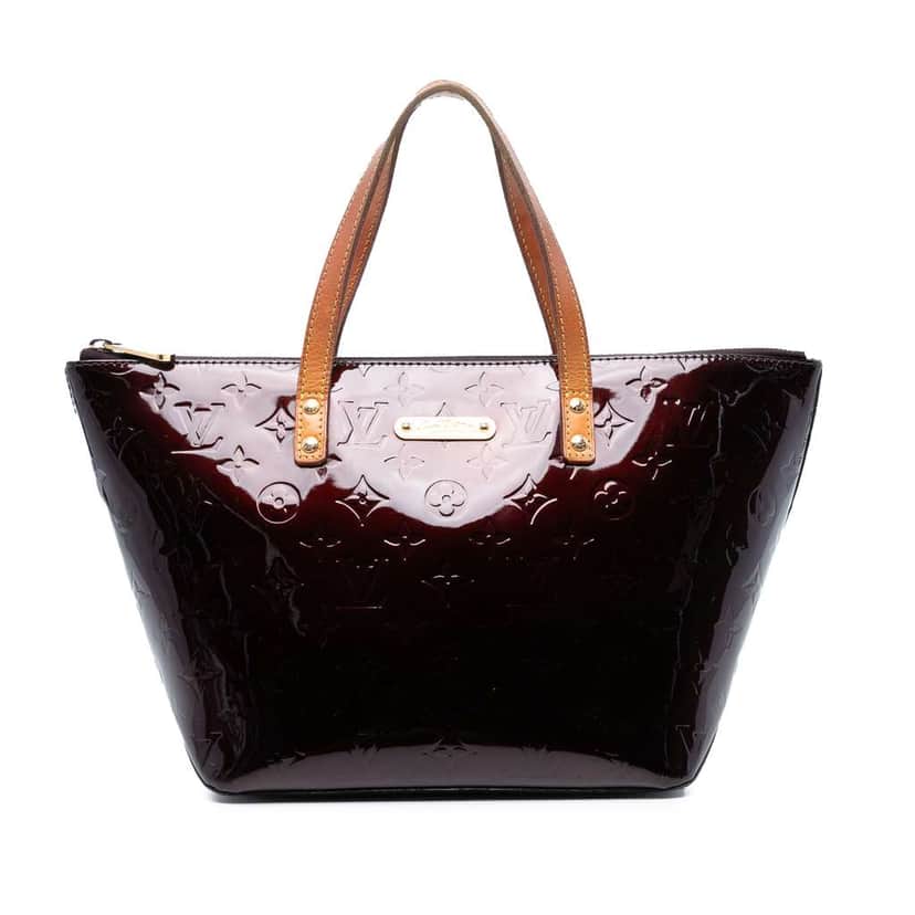 Louis Vuitton Monogram Vernis Bellevue PM Purple Leather Good condition - Front View