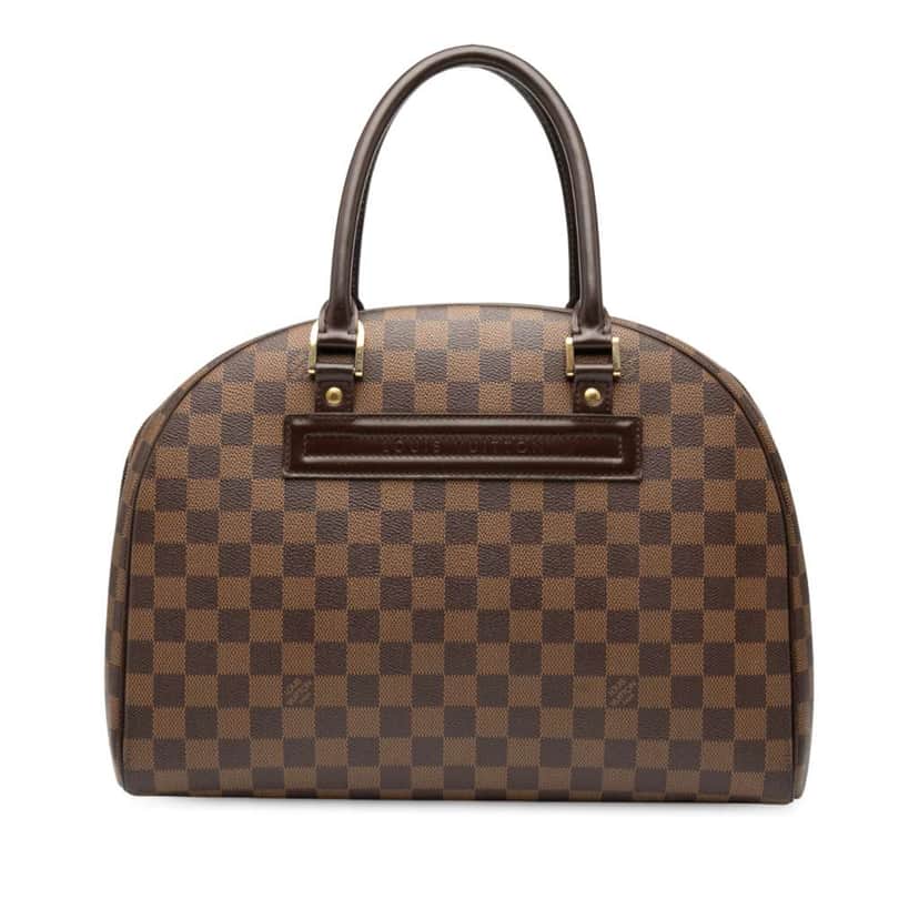 Louis Vuitton Damier Ebene Nolita Brown Good condition - Front View