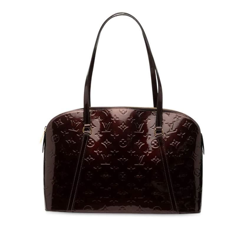 Louis Vuitton Monogram Vernis Avalon Purple Leather Good condition - Front View