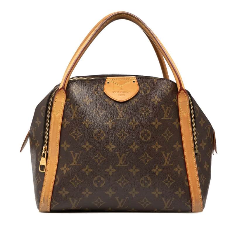 Louis Vuitton Monogram Marais MM Brown Good condition - Front View