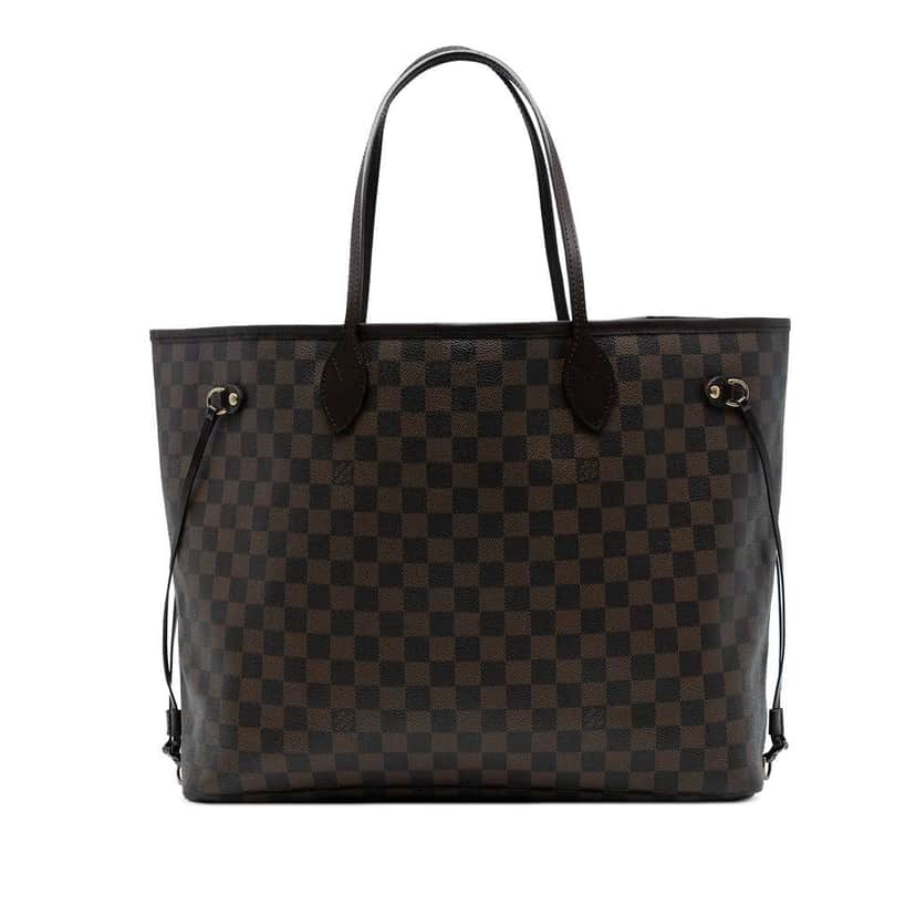 Louis Vuitton Damier Ebene Neverfull GM Brown Good condition - Front View