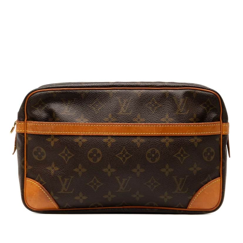 Louis Vuitton Monogram Compiegne Brown Good condition - Front View