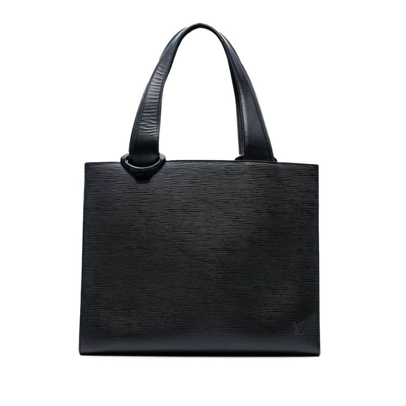 Louis Vuitton Epi Gemeaux Black Leather Good condition - Front View