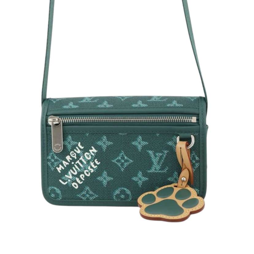 Louis Vuitton Monogram Heritage Bosphore Wearable Wallet Green Canvas Good condition - Front View