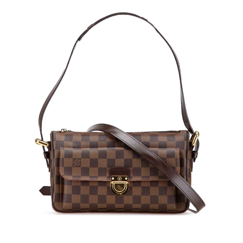Louis Vuitton Damier Ebene Ravello GM Brown Canvas Good condition - Front View