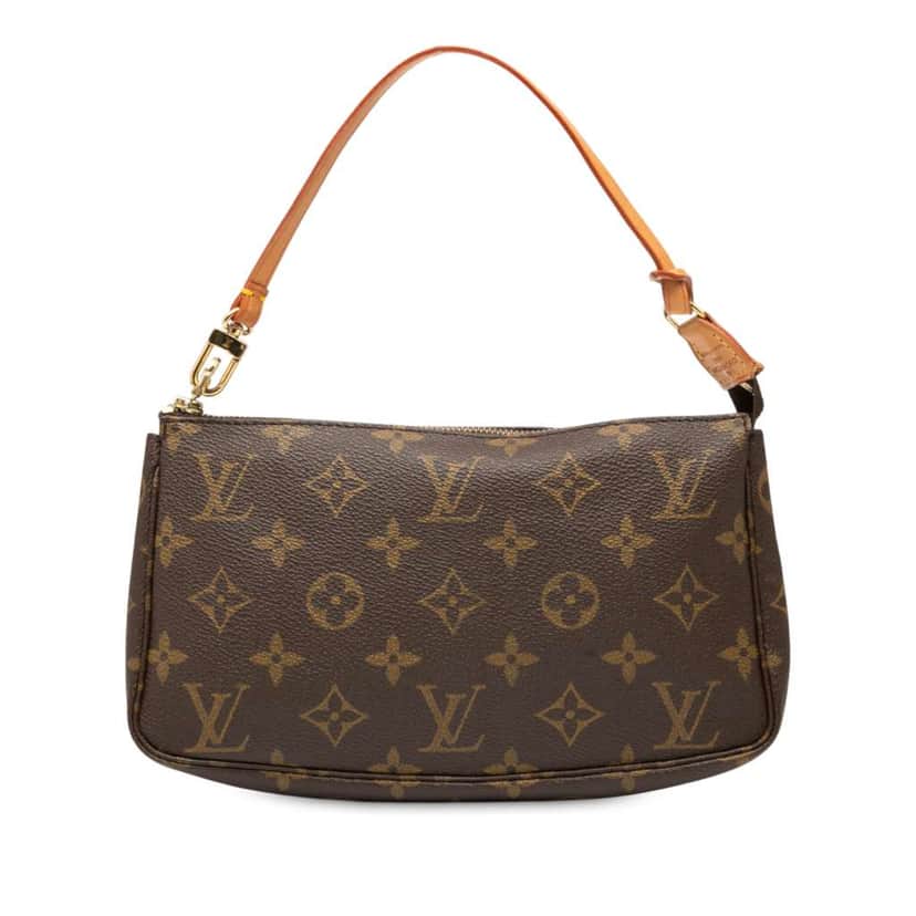 Louis Vuitton Monogram Pochette Accessoires Brown Good condition - Front View