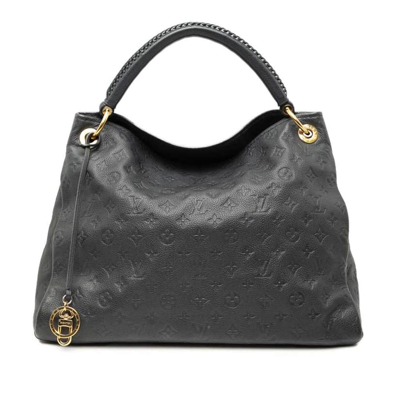 Louis Vuitton Monogram Empreinte Artsy MM Black Leather Good condition - Front View