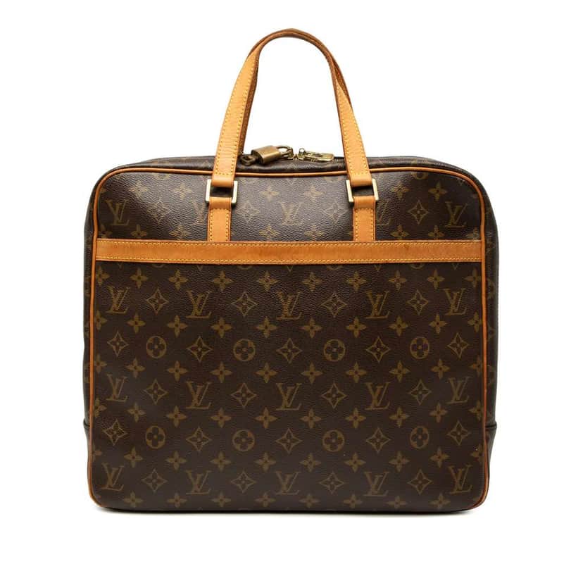 Louis Vuitton Monogram Pegase Porte Documents Brown Good condition - Front View