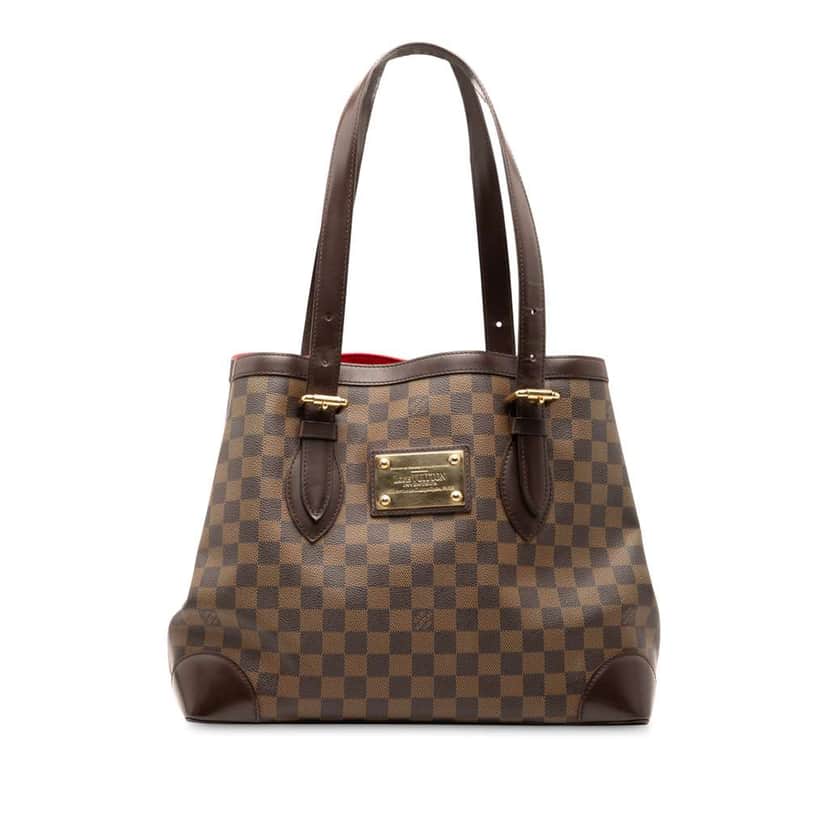 Louis Vuitton Damier Ebene Hampstead MM Brown Good condition - Front View