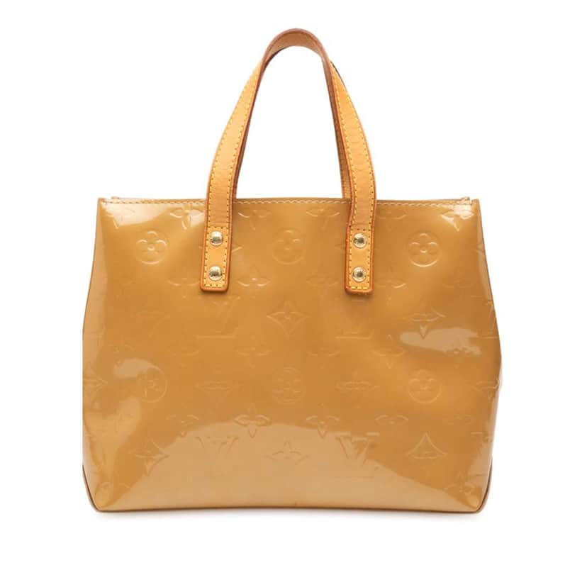 Louis Vuitton Monogram Vernis Reade PM Brown Leather Good condition - Front View